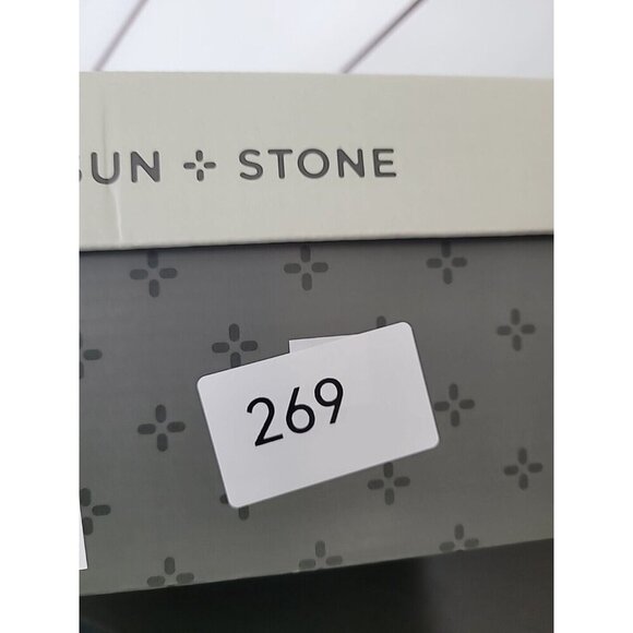 NEW Sun + Stone Womens Elizaap Ecru Ankle Booties Size 10M - Picture 10 of 10